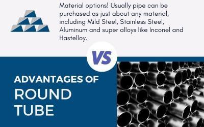 #tips Tuesday – Advantages of Round Tube VS/OR Pipe